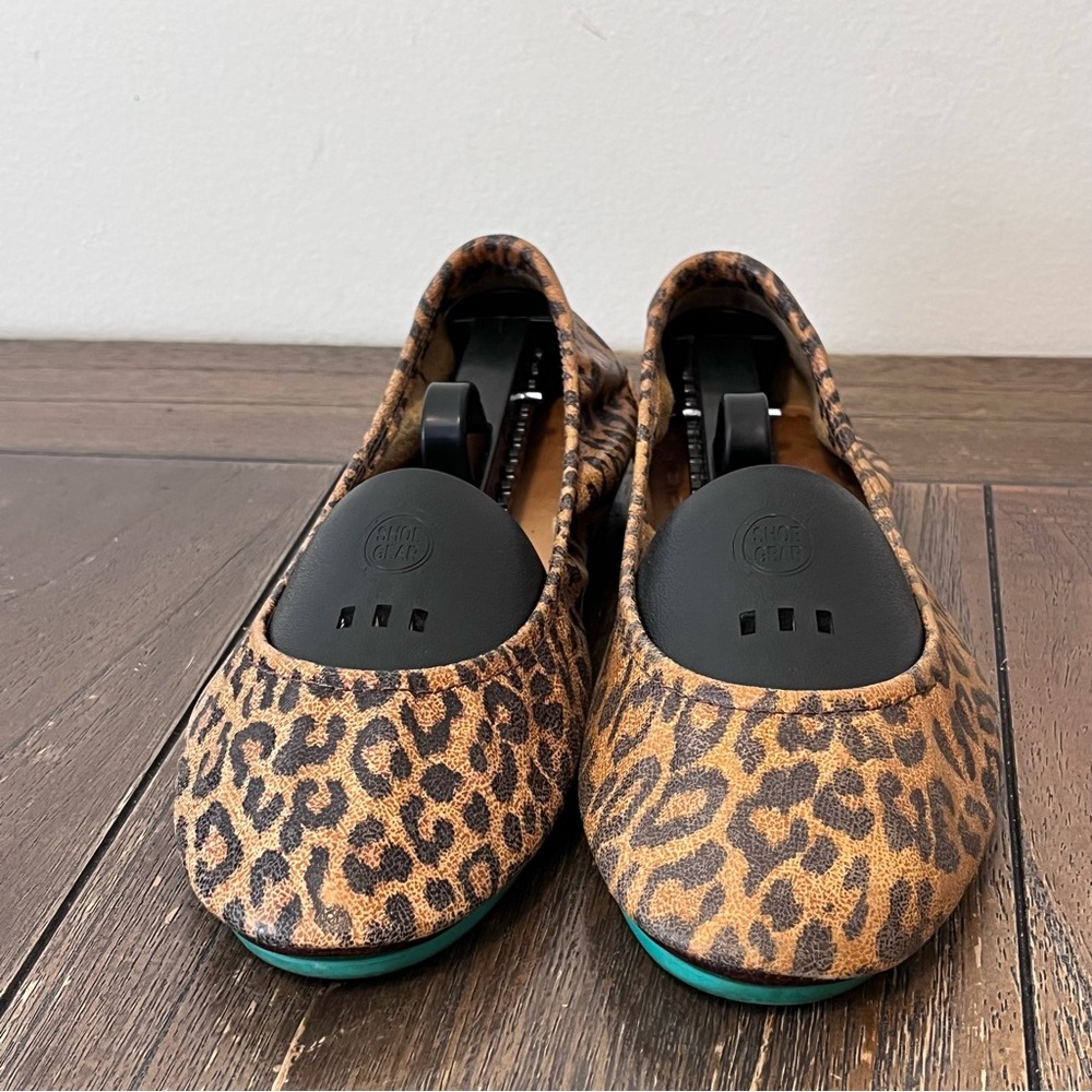 Tieks Leopard Print Leather Flats Womens size 10 - Picture 7 of 11
